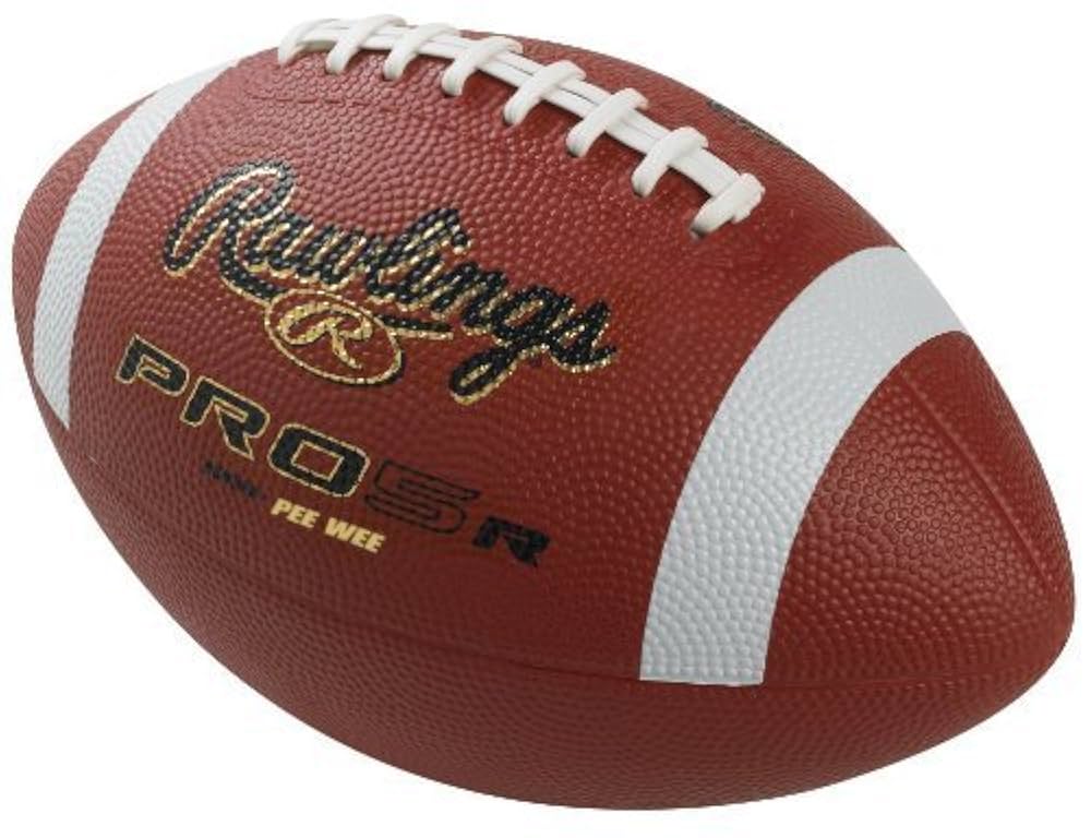 Amazon | Rawlings PRO5 Pee Wee Size Rubber Football by